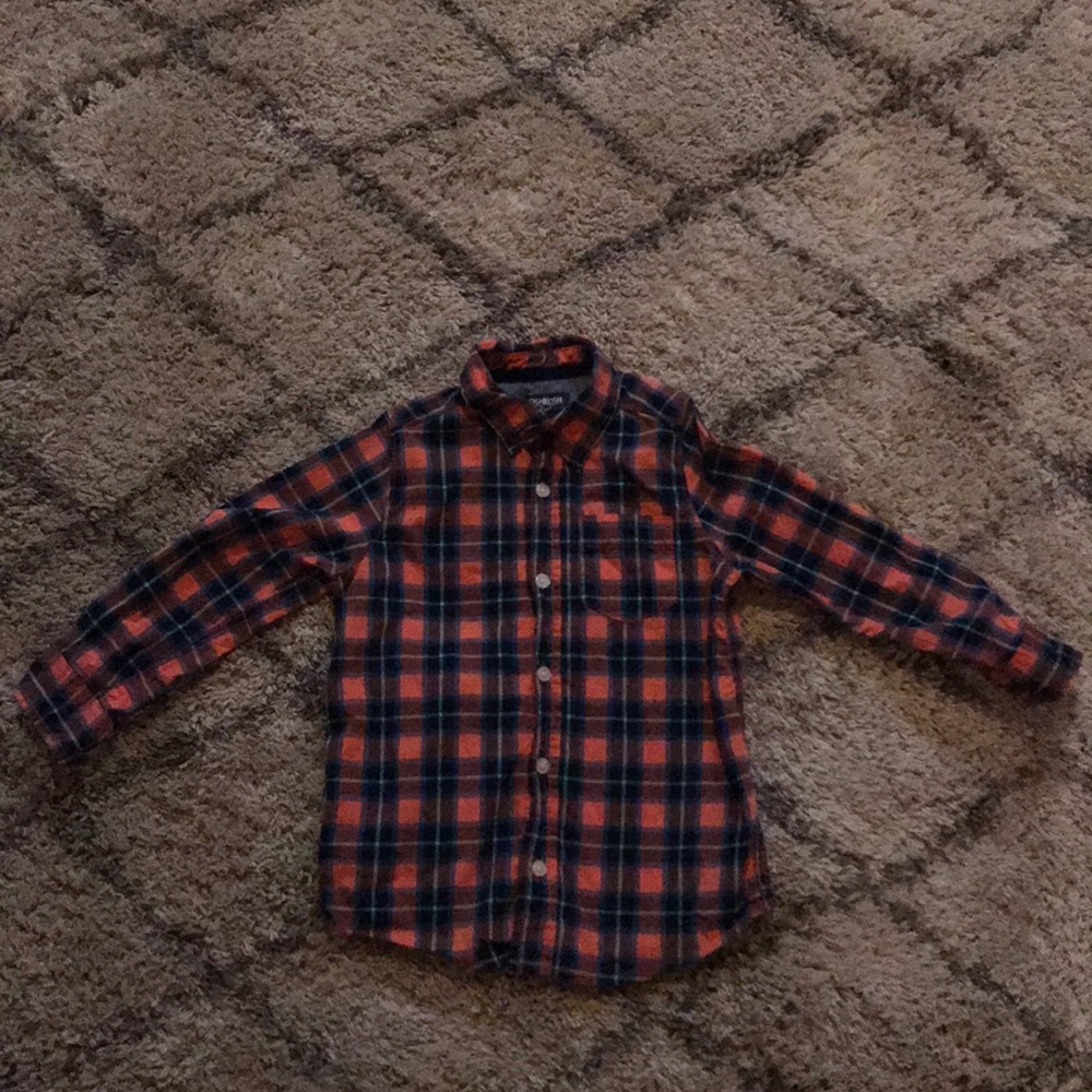 Boys button up